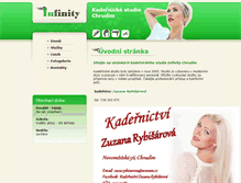 Tablet Screenshot of infinity-kadernictvi.cz